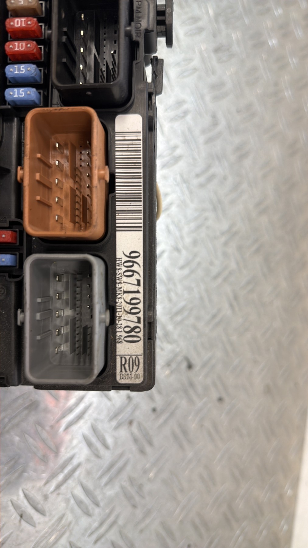 Boitier servitude moteur (BSM) CITROEN C3 2 PHASE 1 – 9667199780