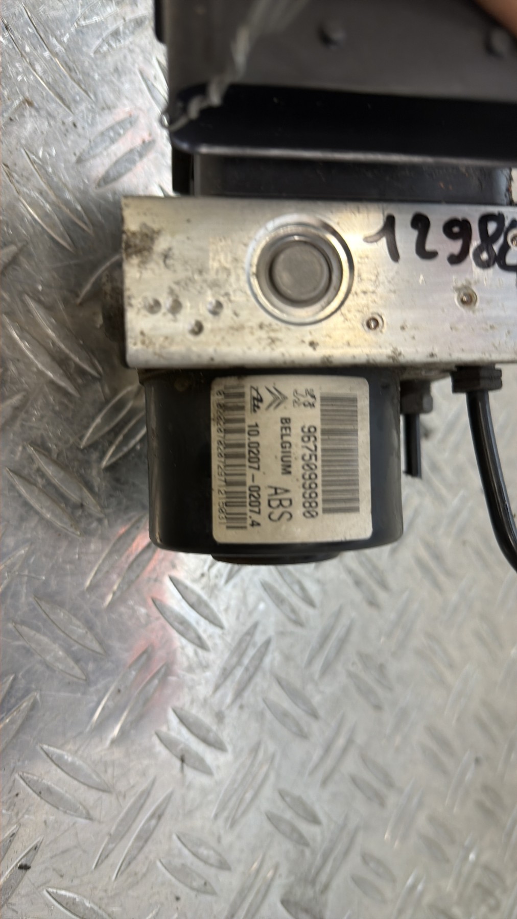 Bloc ABS (freins anti-blocage) CITROEN C3 2 PHASE 1 – 9675099980