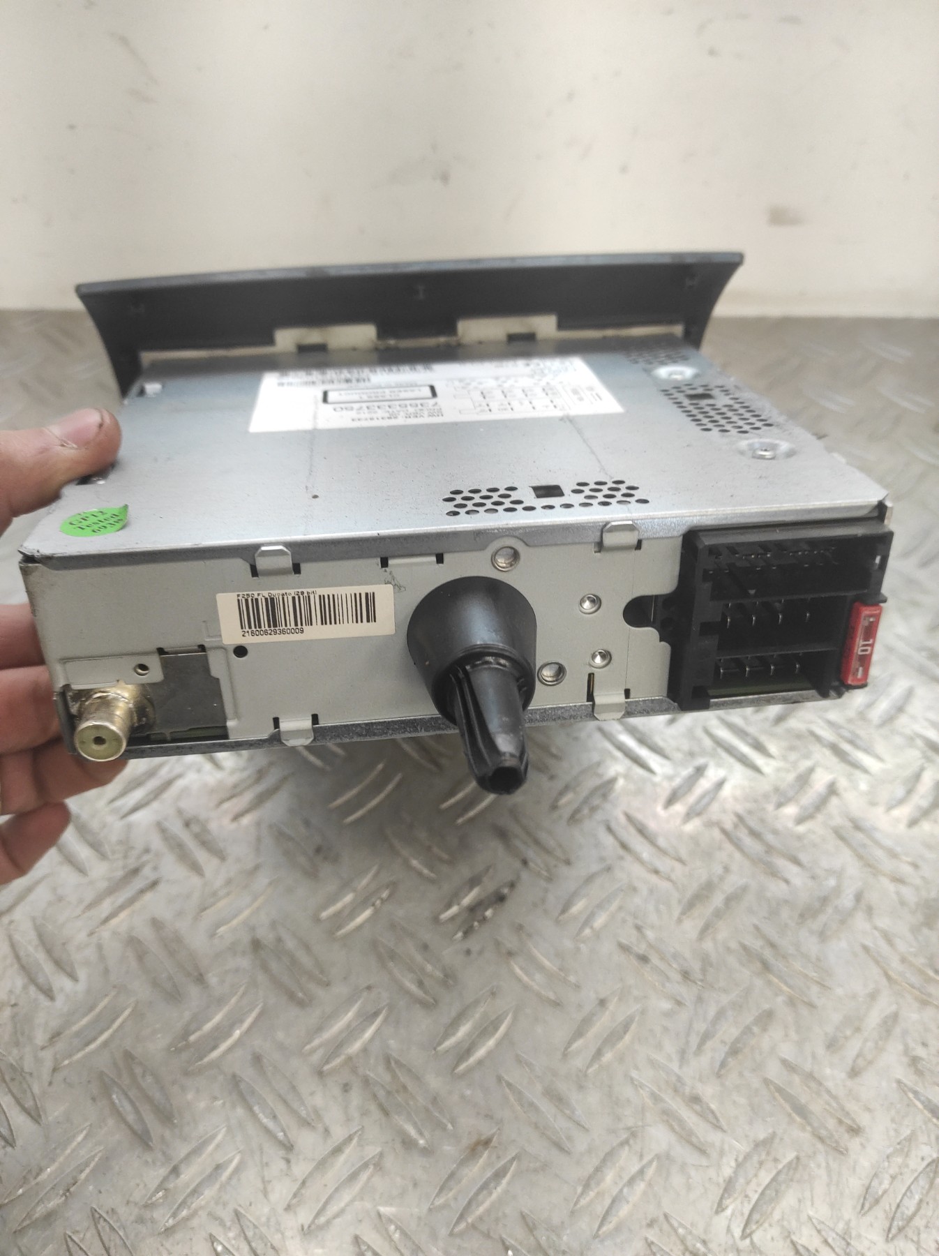 Autoradio d&rsquo;origine FIAT DUCATO 3 PHASE 2 – 7355333750