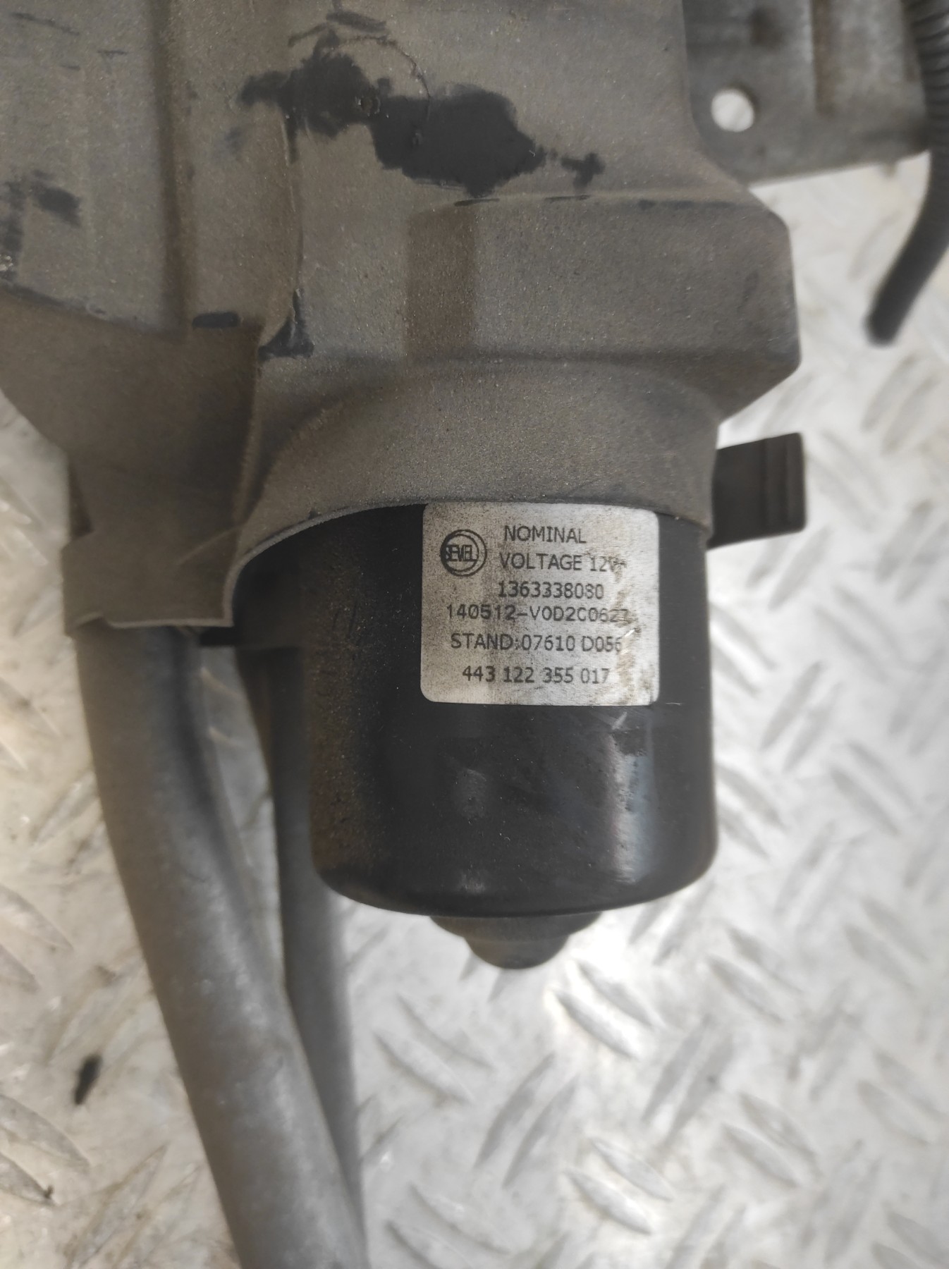 Moteur essuie glace avant FIAT DUCATO 3 PHASE 2 – 1363338080