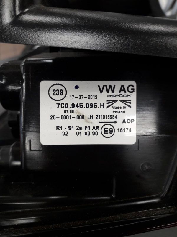 Feu arriere principal gauche (feux) VOLKSWAGEN CRAFTER 2 – 7C0945095H