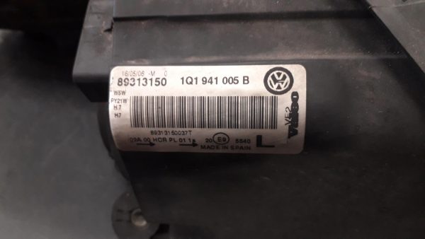 Optique avant principal gauche (feux)(phare) VOLKSWAGEN EOS – 1Q1941005B