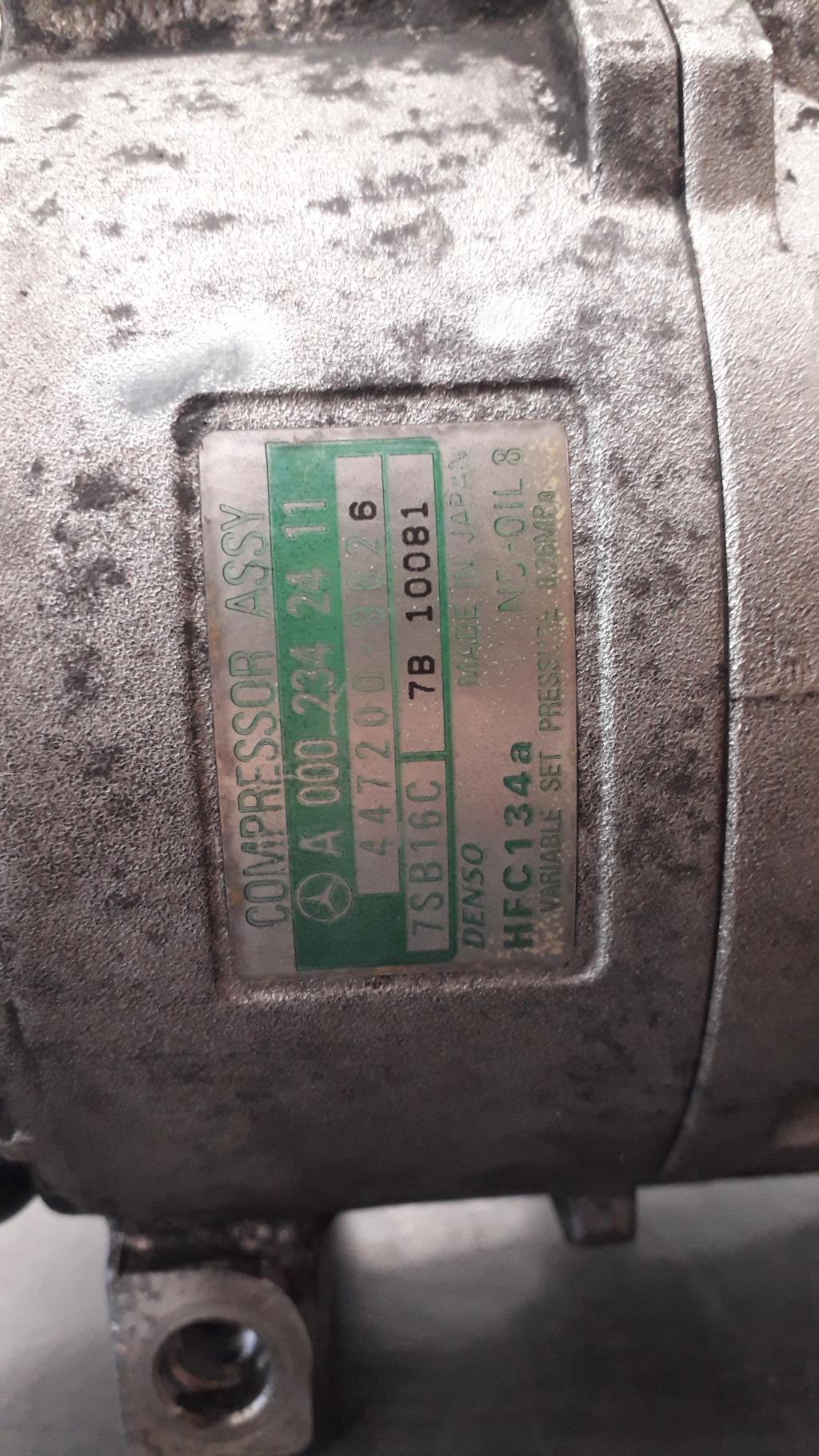 Compresseur clim MERCEDES CLASSE M 163 PHASE 1 – A0002342411