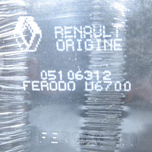 Plaquettes de frein avant Bendix Renault Master 2 / 7701207166