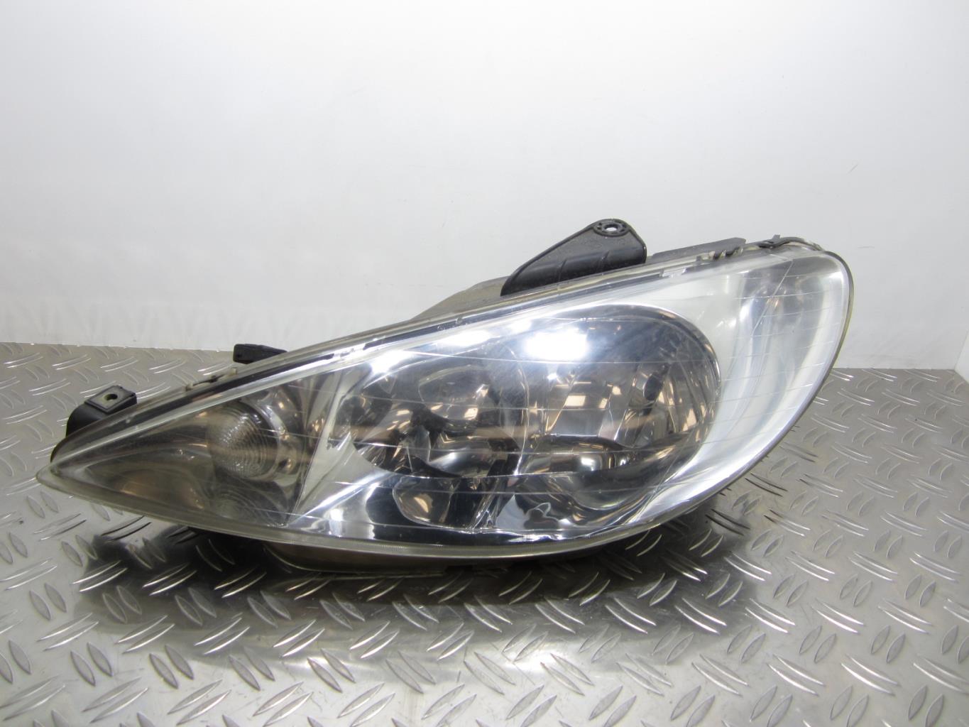 Optique avant principal gauche (feux)(phare) PEUGEOT 206 PHASE 2 – 9628666880