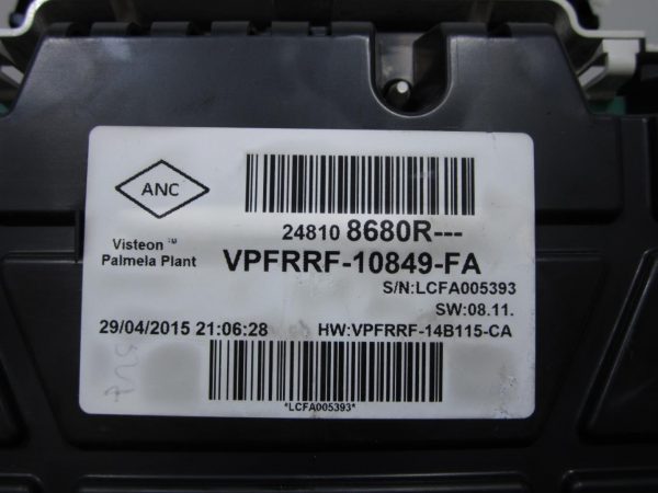 Compteur RENAULT CLIO 4 PHASE 1 – 248108680R