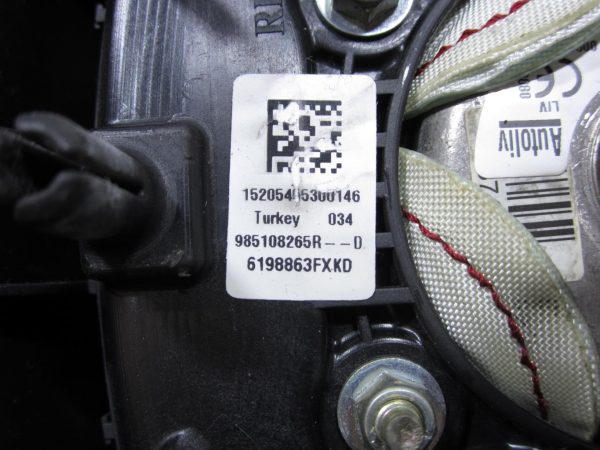 Air bag conducteur RENAULT CLIO 4 PHASE 1 – 985108265R