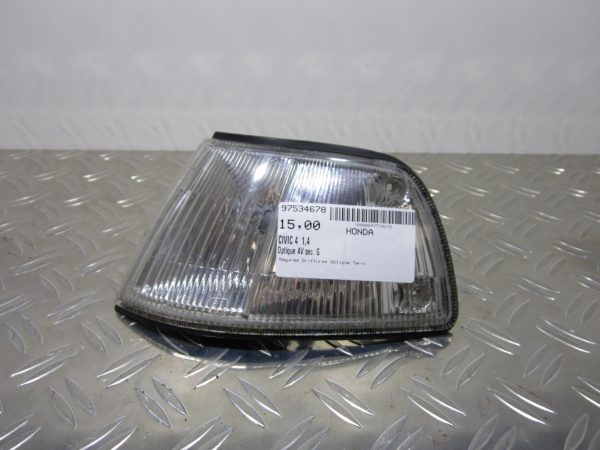 Optique avant secondaire gauche (feux)(clignotant) HONDA CIVIC 4G – 0415142L