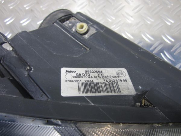 Optique avant principal droit (feux)(phare) PEUGEOT EXPERT 2 – 89902604