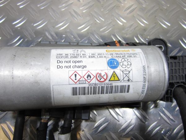 ECU start stop PEUGEOT 508 1 PHASE 1 – REF : 9677002780 / 9675015880