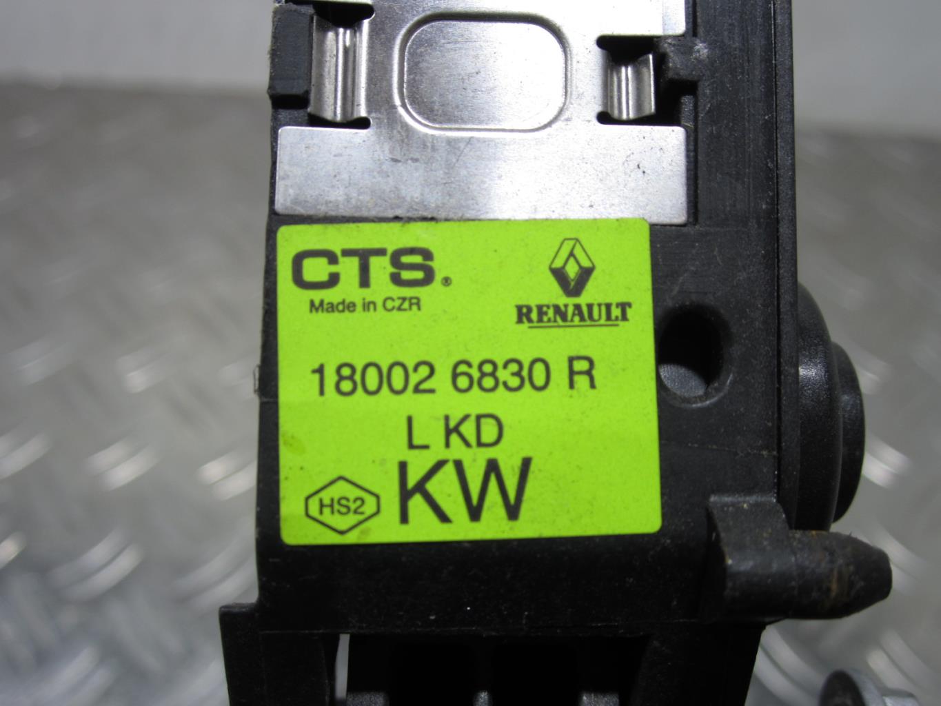 Potentiometre de pedale de gaz d’accelerateur RENAULT MEGANE 4 PHASE 2 BREAK – 180026830R