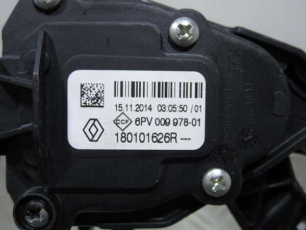 Potentiometre de pedale de gaz d’accelerateur RENAULT MASTER 3 PHASE 1 – 180101626R