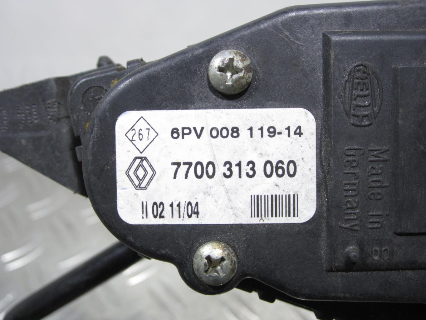 Potentiometre de pedale de gaz d’accelerateur RENAULT TRAFIC 2 PHASE 1 – 7700313060