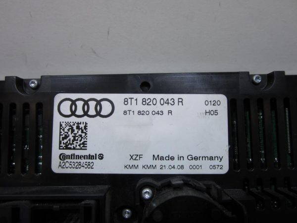 Commande chauffage AUDI A5 1 COUPE PHASE 1 – 8T1820043R