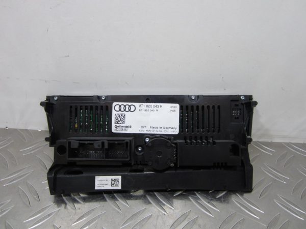 Commande chauffage AUDI A5 1 COUPE PHASE 1 – 8T1820043R