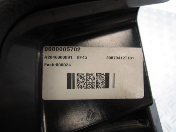 Boite a gants MERCEDES CLASSE C 204 PHASE 1 – A2046800091