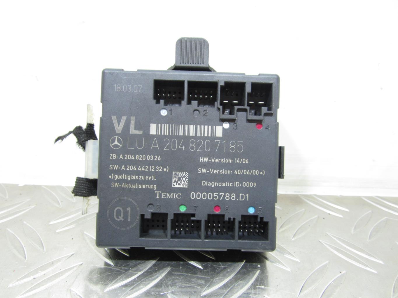 Module électronique MERCEDES CLASSE C 204 PHASE 1 – A2048207185