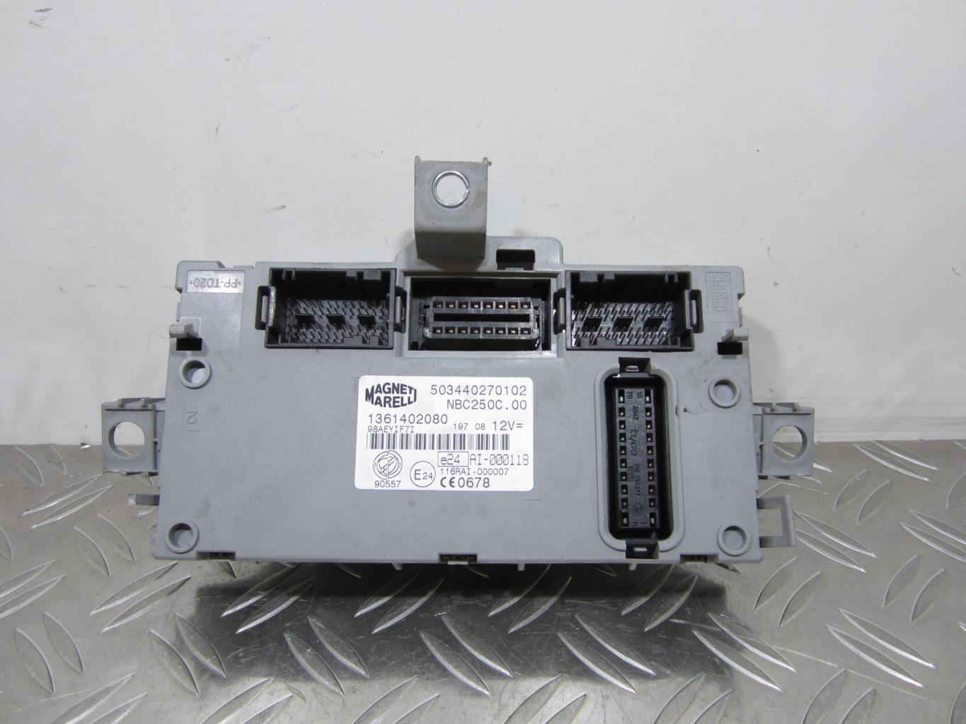 Boitier BSI FIAT DUCATO 3 PHASE 1 – 503440270102 / 1361402080