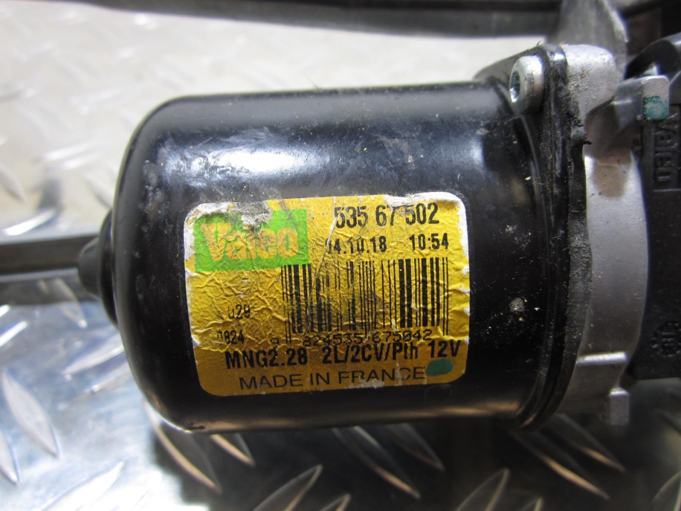 Moteur essuie glace avant RENAULT CLIO 3 PHASE 1 – 53567502