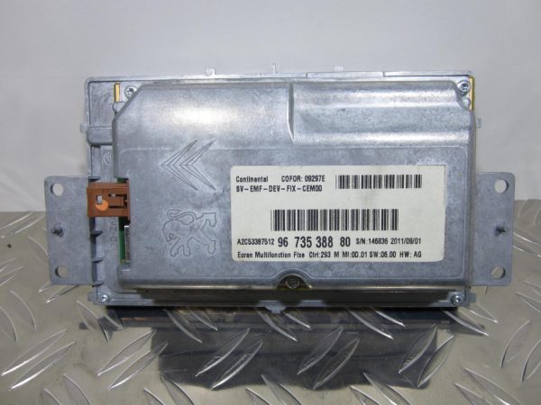 Ecran GPS CITROEN C5 2 – 9673538880