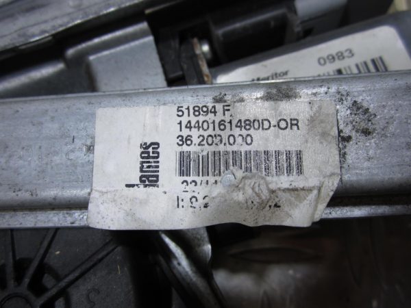 Leve vitre electrique avant droit PEUGEOT EXPERT 2 – 1440161480d