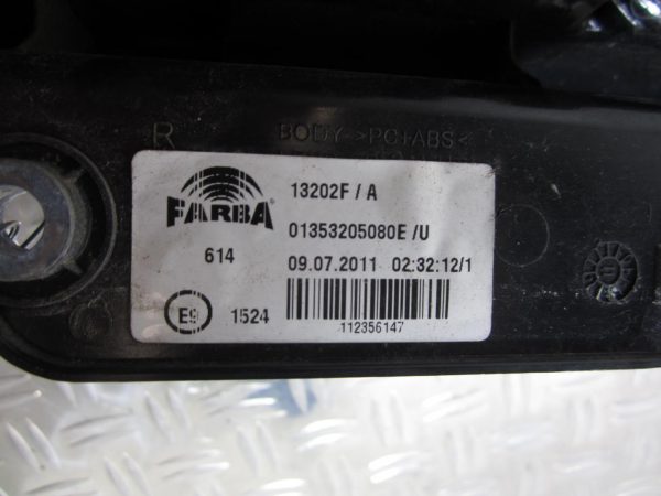Feu arriere principal droit (feux) CITROEN NEMO – 13202F