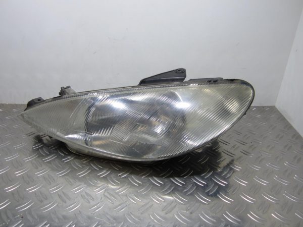 Optique avant principal gauche (feux)(phare) PEUGEOT 206 PHASE 1 – 9640559580 / 89005132