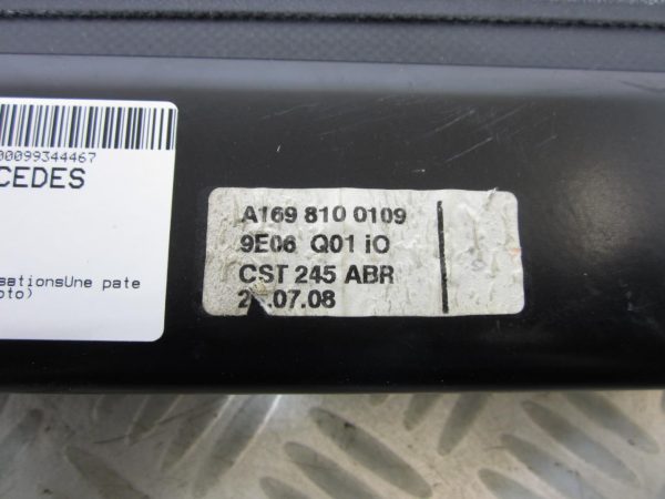 Plage arriere MERCEDES CLASSE B W245 – a1698100109