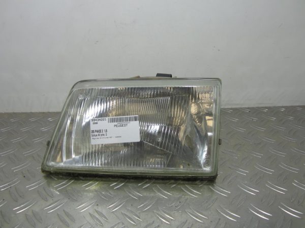 Optique avant principal gauche (feux)(phare) PEUGEOT 205 PHASE 2 – 6204A4