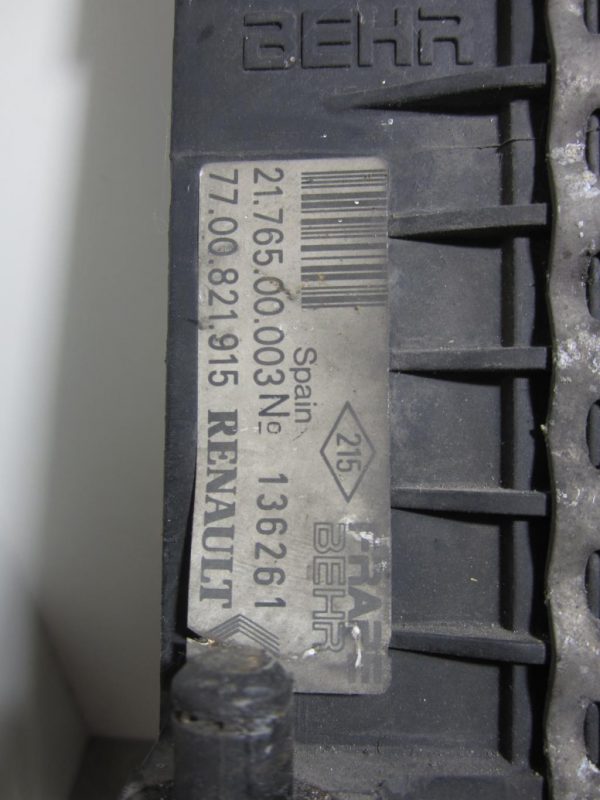 Radiateur eau RENAULT LAGUNA 1 PHASE 2 – 2176500003