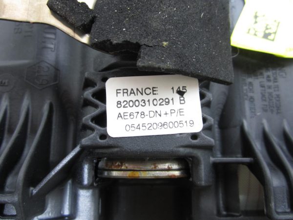 Air bag conducteur RENAULT GRAND SCENIC 2 PHASE 2 – 8200310291