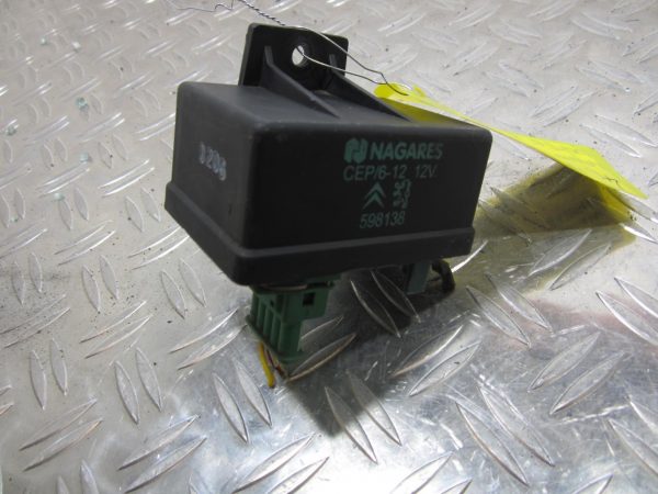 Relais de prechauffage PEUGEOT 607 PHASE 1 – 598138