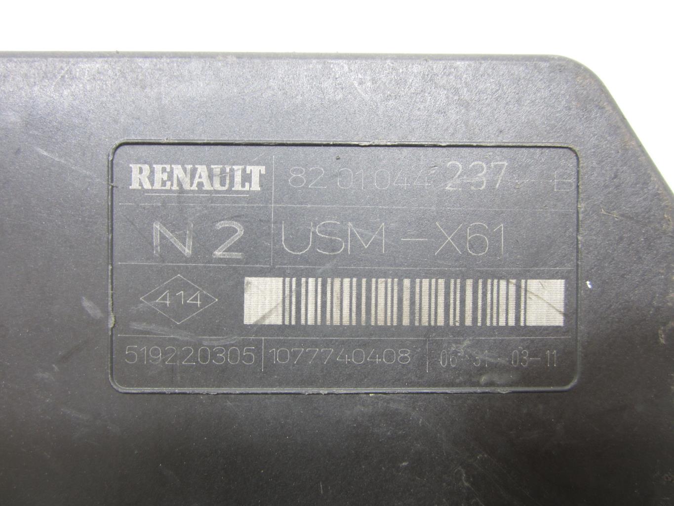 Boitier USM RENAULT KANGOO 2 PHASE 1 – 8201044237 / 519220305