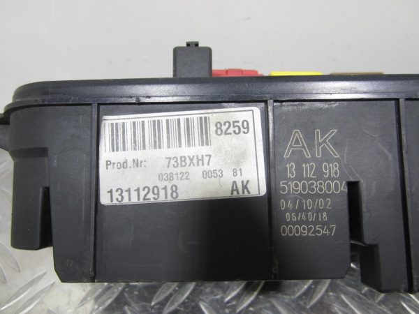 Boitier servitude moteur (BSM) OPEL VECTRA C PHASE 1 – 13112918 / 519038004