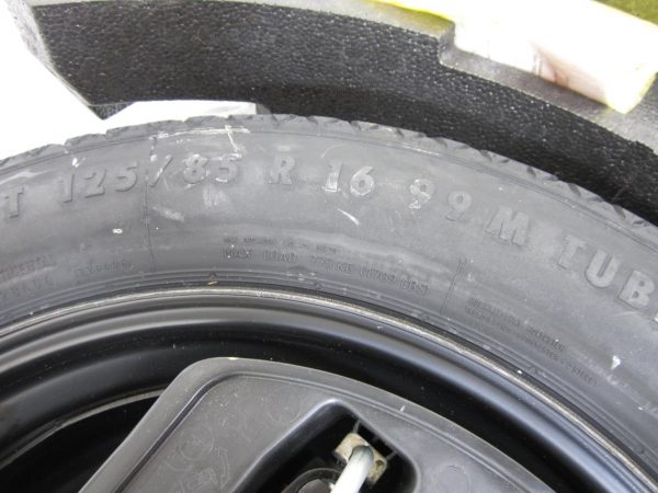 Kit roue de secours PEUGEOT 308 2 PHASE 1
