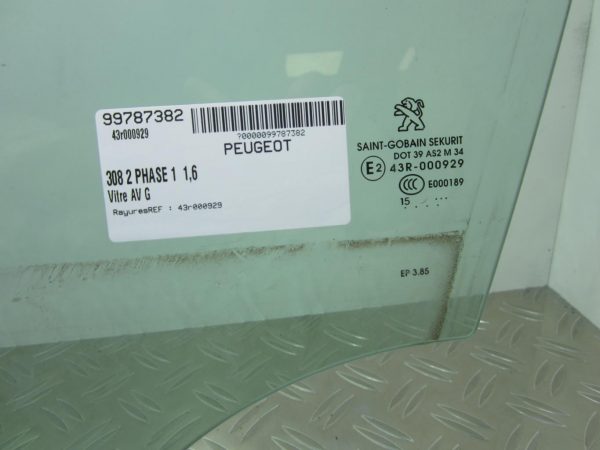 Vitre avant gauche PEUGEOT 308 2 PHASE 1 – 43r000929