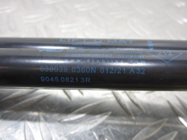 Verins de coffre droit et gauche RENAULT CLIO 5 – 904508213R