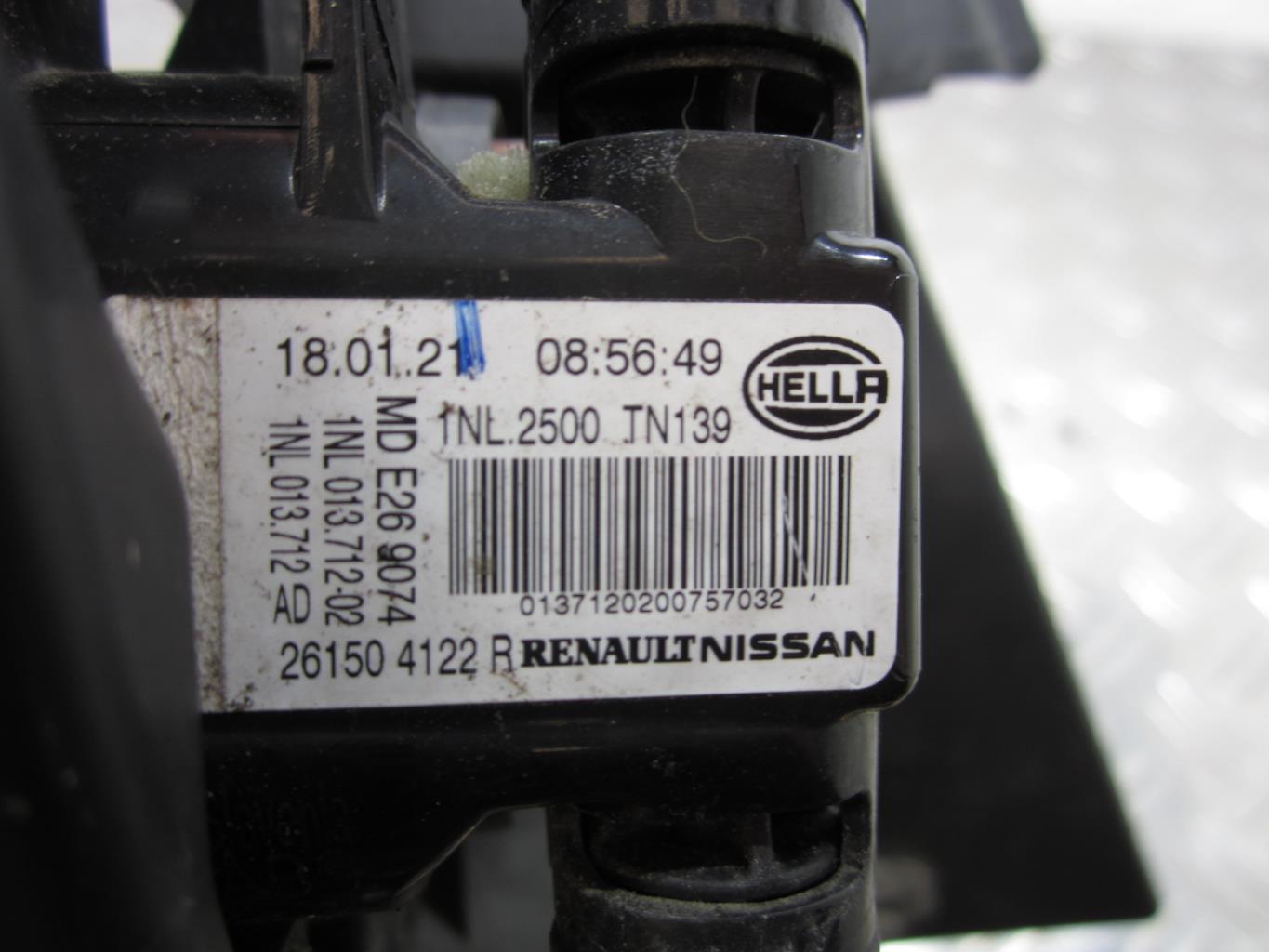 Anti brouillard droit (feux) RENAULT CLIO 5 – 261504122r