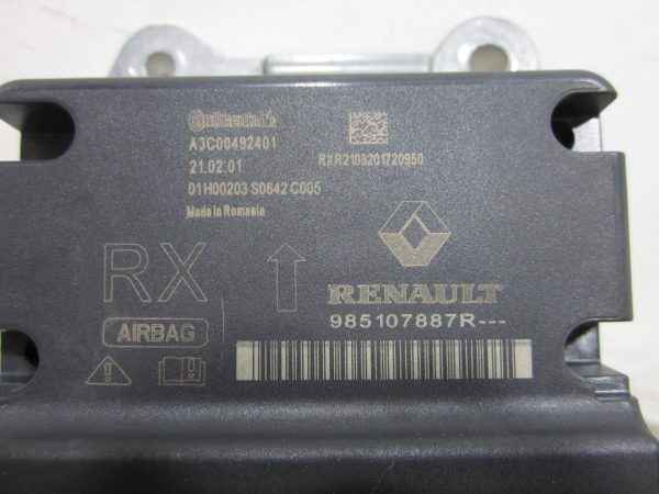 Boitier air bag RENAULT CLIO 5 – 985107887R