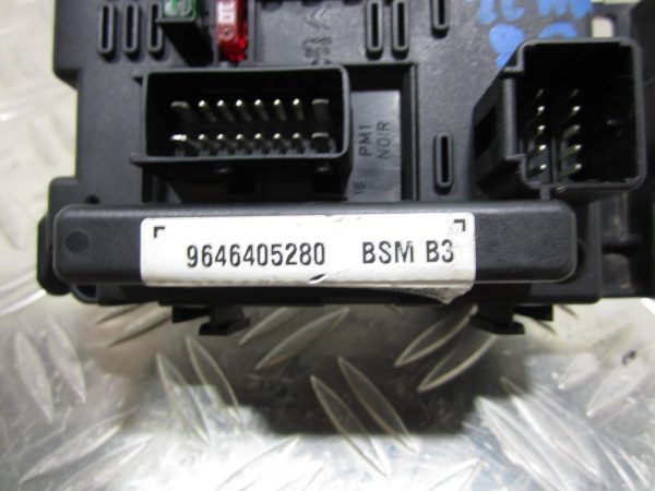 Boitier servitude moteur (BSM) CITROEN XSARA PAHSE 2 – 9646405280