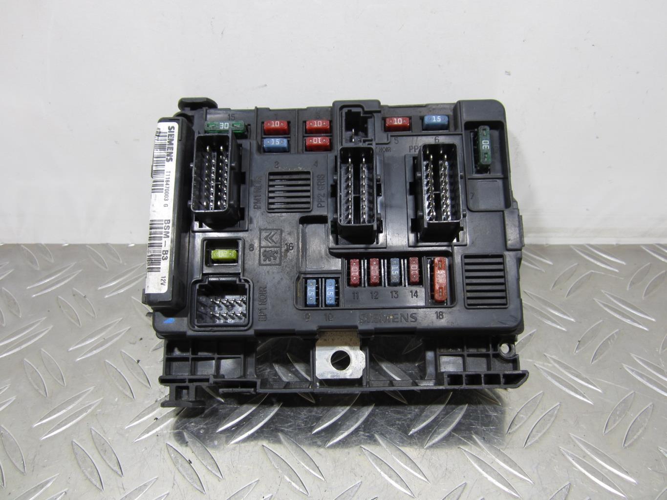 Boitier servitude moteur (BSM) PEUGEOT 206 PHASE 2 – 9643498880