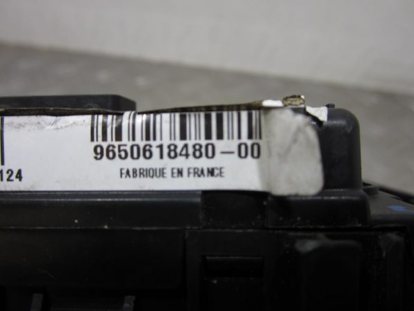 Boitier servitude moteur (BSM)  PEUGEOT 307 PHASE 2 – 9650618480