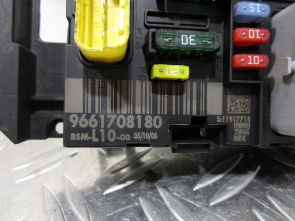 Boitier servitude moteur (BSM) PEUGEOT 207 PHASE 2 – 9661708180