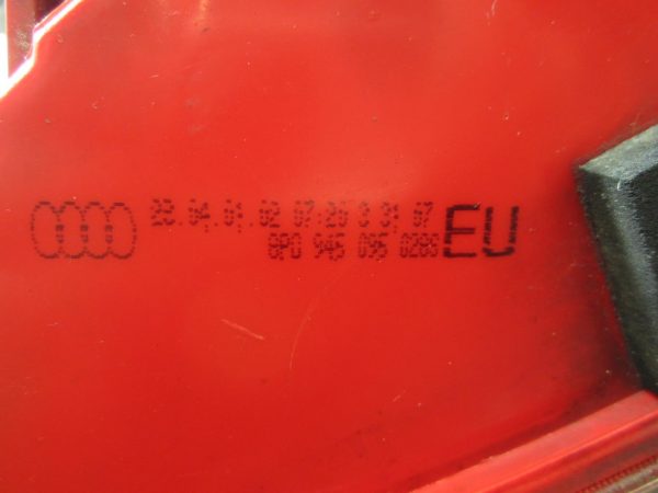 Feu arriere principal gauche (feux) AUDI A3 2 8P – 8p0945095024s