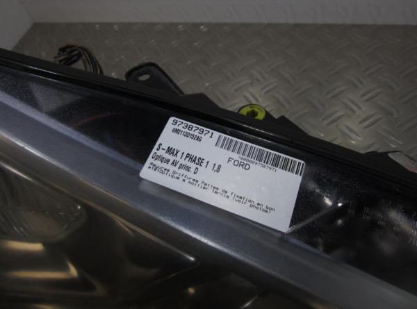 Optique avant principal droit (feux)(phare) FORD S-MAX PHASE 1 – 6M2113D152AG