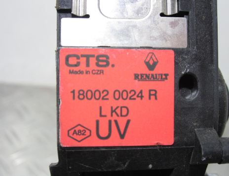 Potentiometre de pedale de gaz d’accelerateur RENAULT TRAFIC 3 COURT PHASE 1 – 180020024R