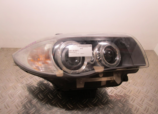 Optique avant principal droit (feux)(phare) BMW SERIE 1 E81 COUPE – 90004814