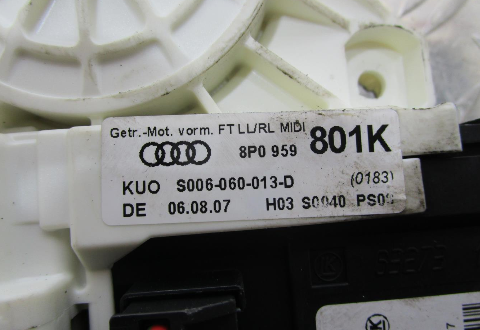 Moteur leve vitre avant gauche AUDI A3 2 – s006060013d
