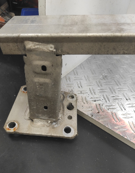 Renfort pare choc arriere (traverse) CITROEN C4 SPACETOURER – 9676007180