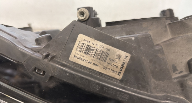 Optique avant principal droit (feux)(phare) PEUGEOT 508 1 PHASE 2 – 9807241180